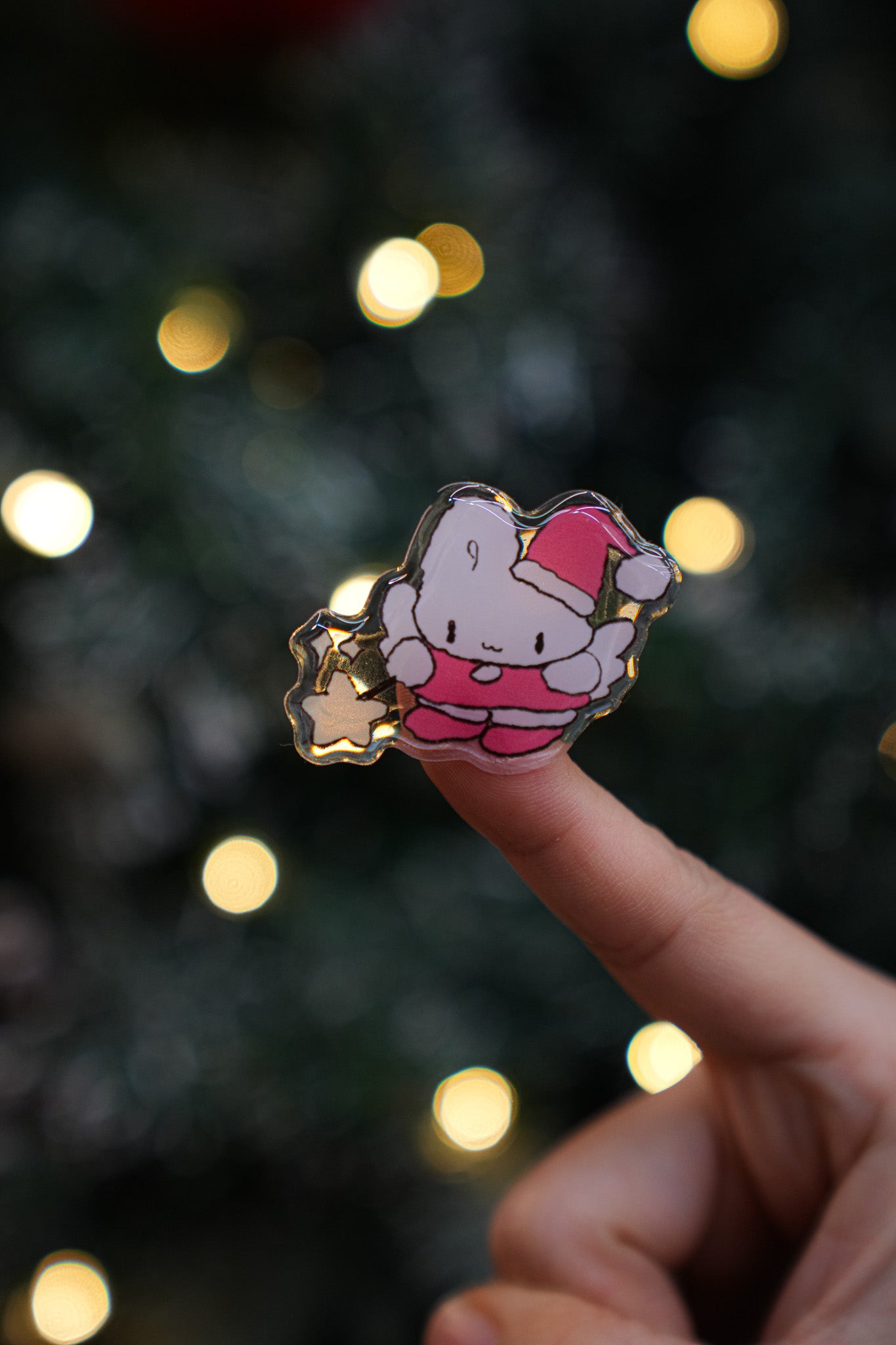 Christmas epoxy sticker