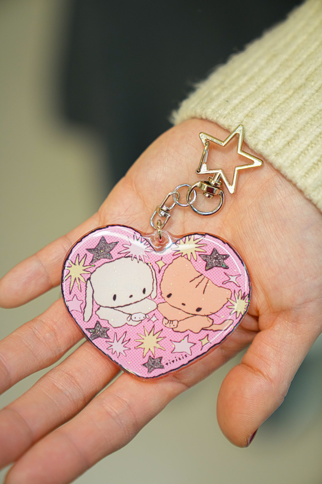 TITILIS always love keyring