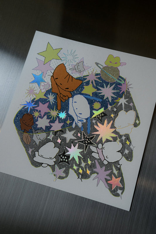 TITILIS Starlight Friends Postcard