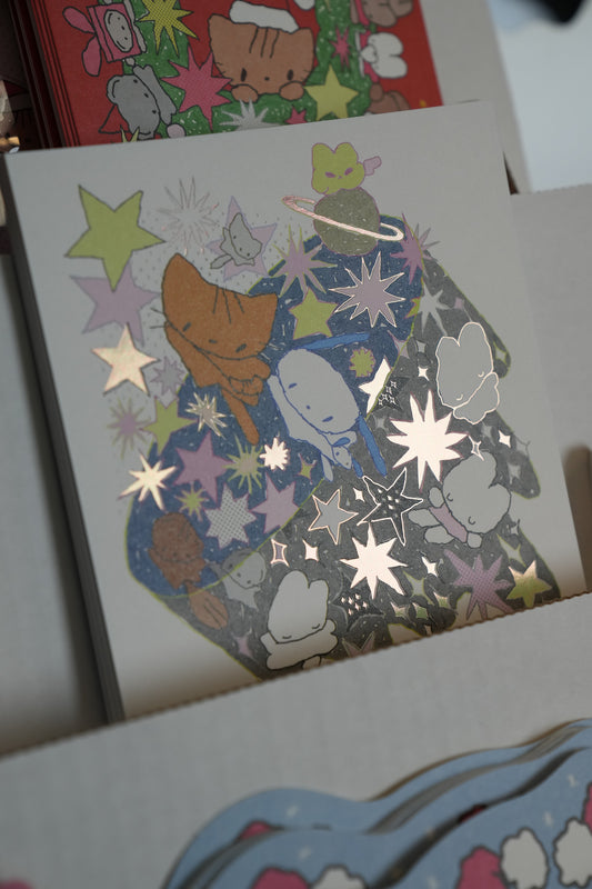 TITILIS Starlight Friends Postcard